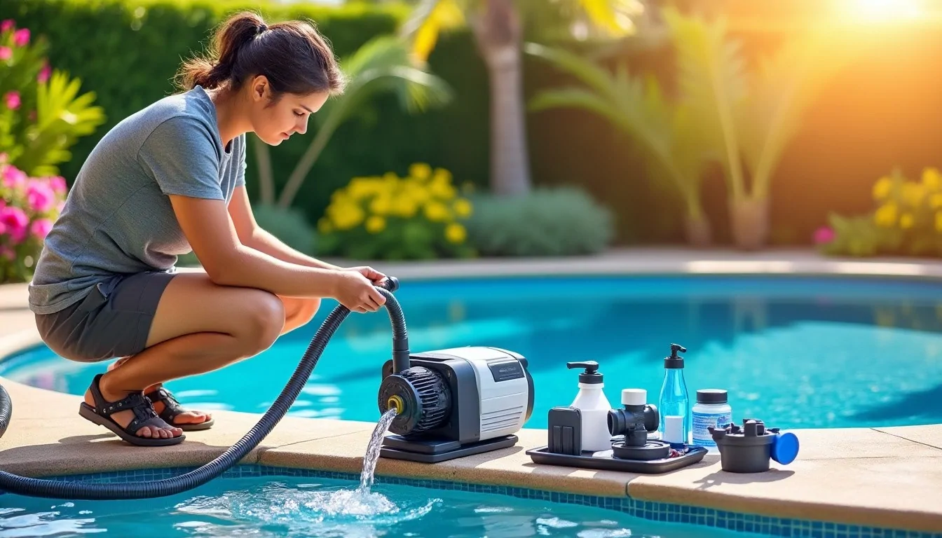 découvrez des conseils pratiques et efficaces pour amorcer la pompe de votre piscine. apprenez les étapes essentielles pour garantir un fonctionnement optimal et prolonger la vie de votre équipement. profitez d'une baignade cristalline en suivant notre guide simple et direct.