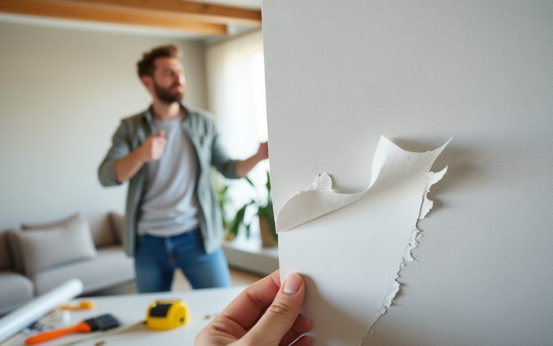 Inconvénients du papier peint intissé : ce qu’il faut savoir avant de l’acheter