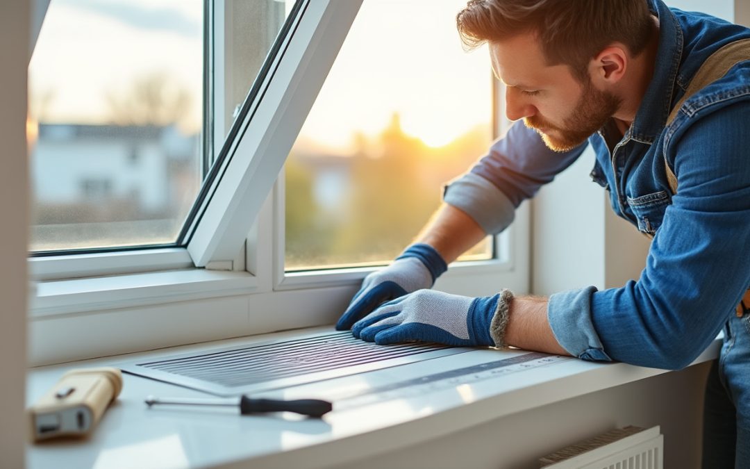 Installation de grilles d’aération pour fenêtres en PVC : guide pratique