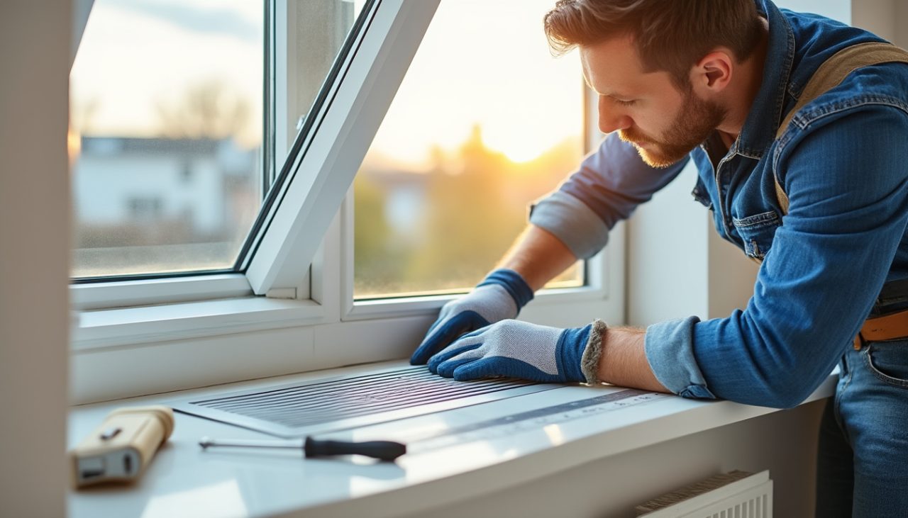 Installation de grilles d'aération pour fenêtres en PVC guide — free download