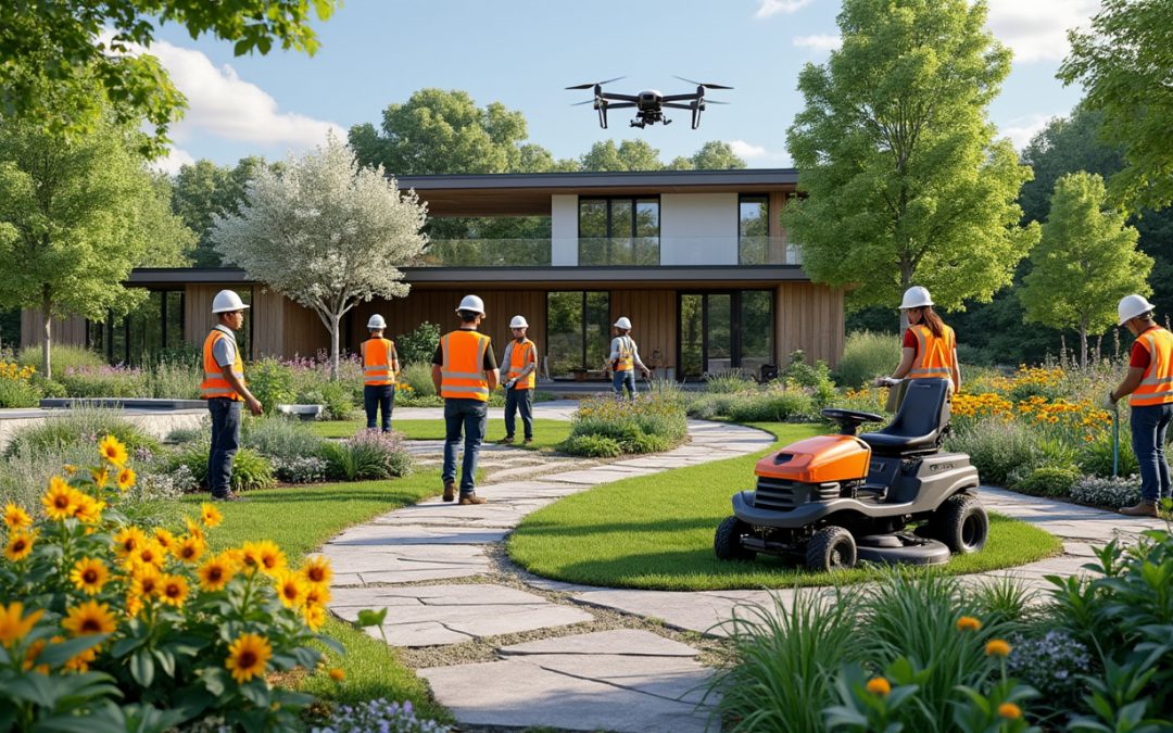 Comment réussir la pose de traves paysagères en 2025 ?