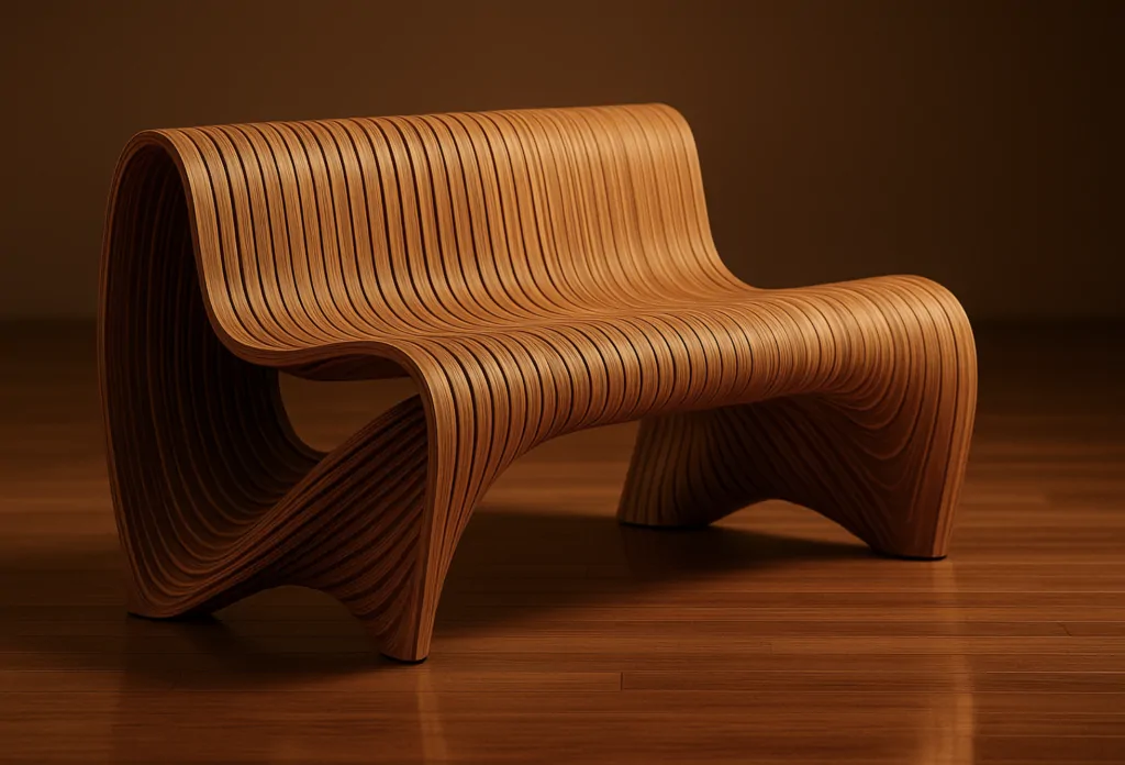 Exploration & innovations des techniques de placage bois