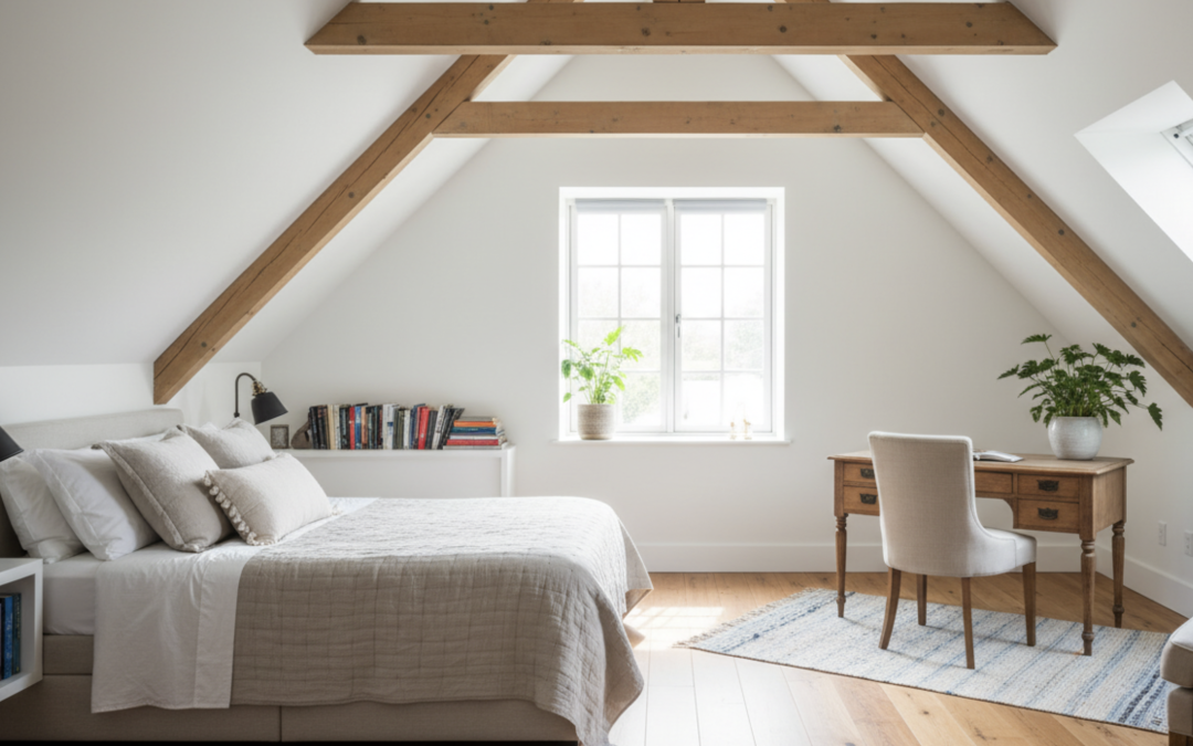 Comment aménager vos combles perdus ? Mon guide complet, des plans au pinceau.