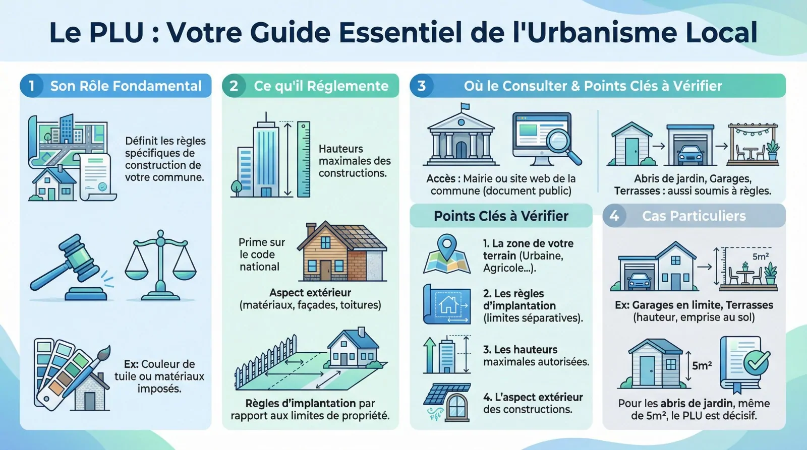 <strong>Consultation du Plan Local d'Urbanisme pour vérifier les règles de construction</strong>