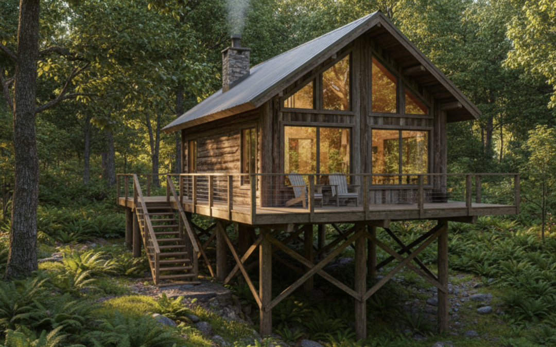 Chalet sur pilotis non constructible : ce que la loi dit