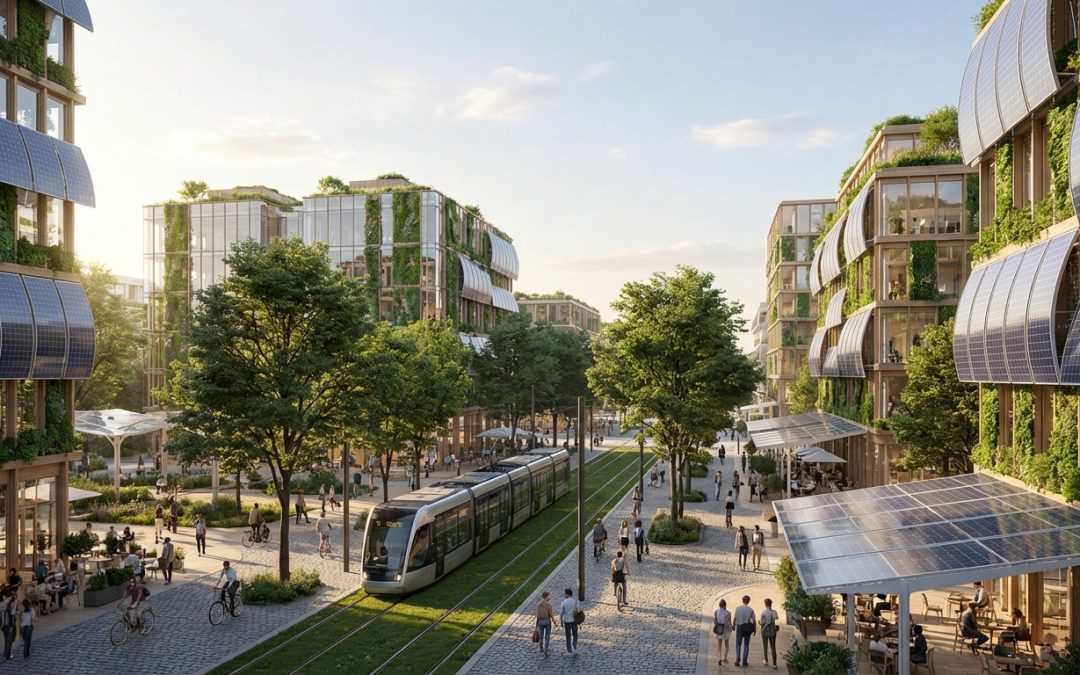 Ville du futur écologique : quand la BD inspire nos chantiers durables