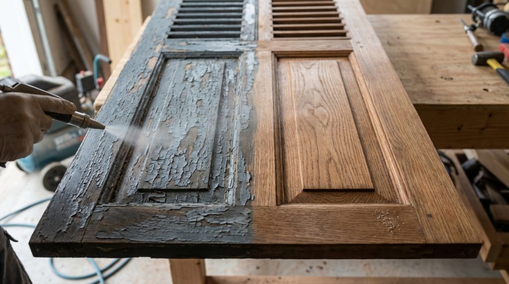 Aérogommage Volet Bois : La Solution Ultime pour Rénover sans Effort