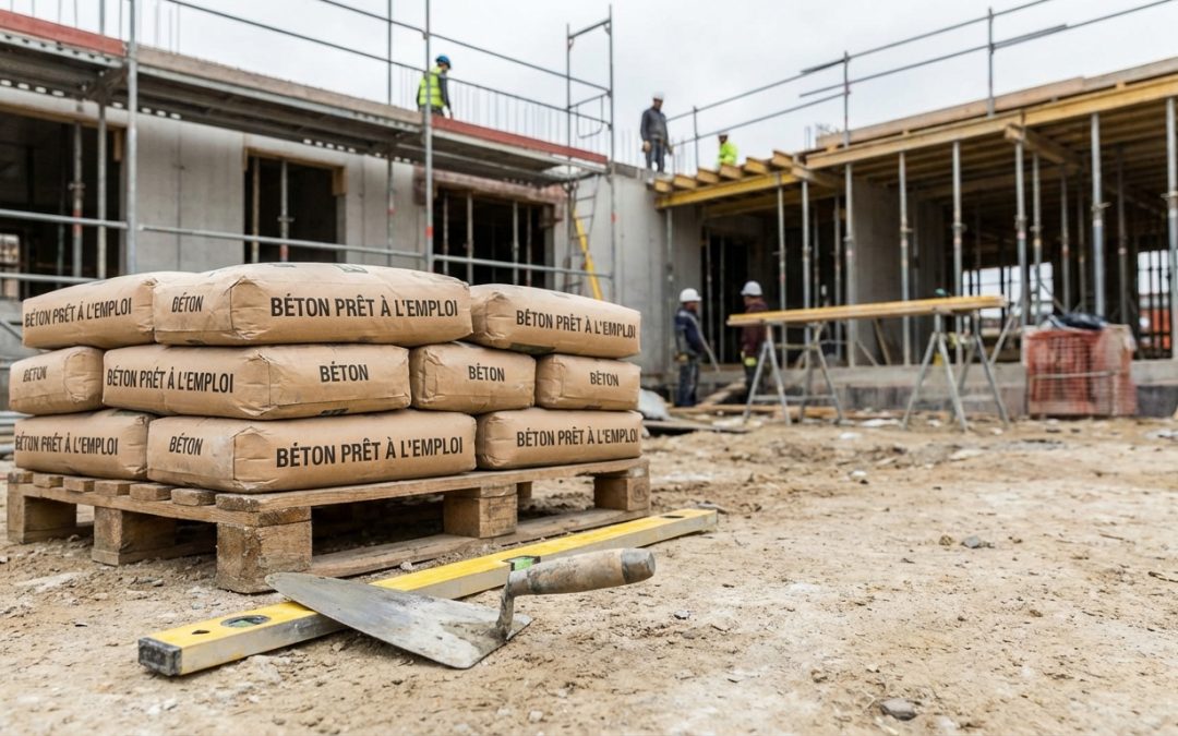 Combien de sacs de béton tout prêt pour 1m² ? Le calcul exact et tableau récapitulatif