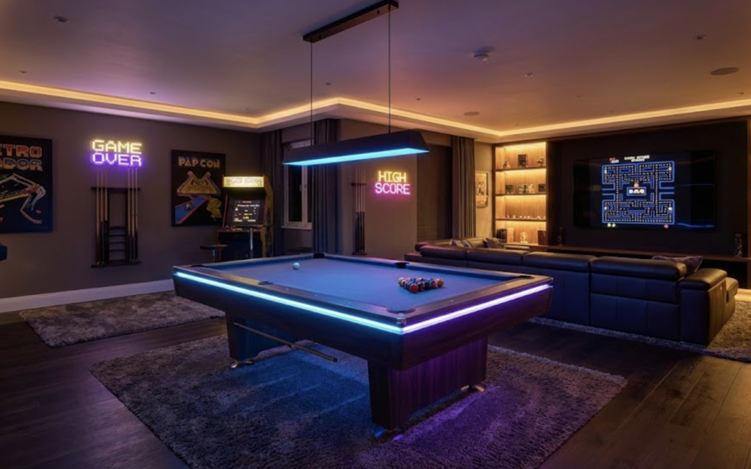 Aménager une salle de jeux à la maison : le guide complet pour un espace divertissement réussi