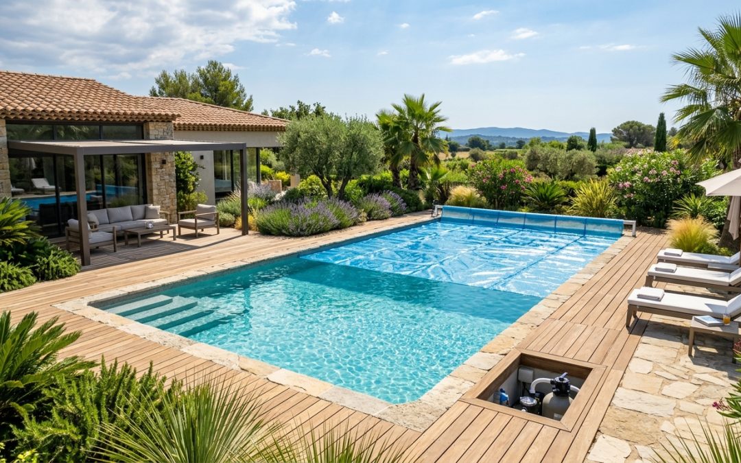 Bâche à bulles de piscine : Dans quel sens la poser pour un chauffage optimal ?
