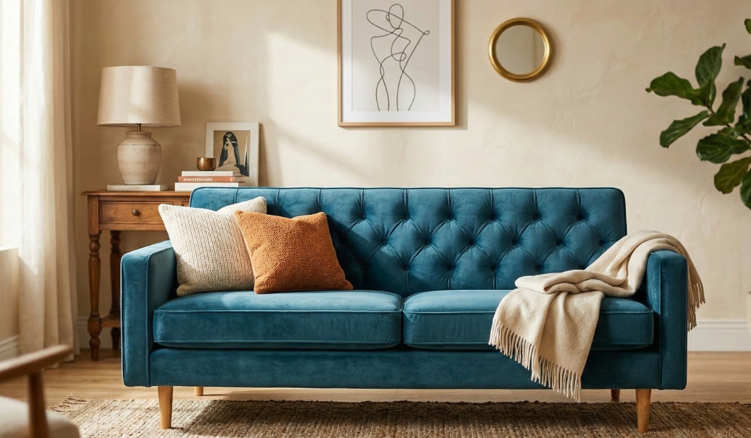 Comment choisir un canapé en velours : guide d’achat complet