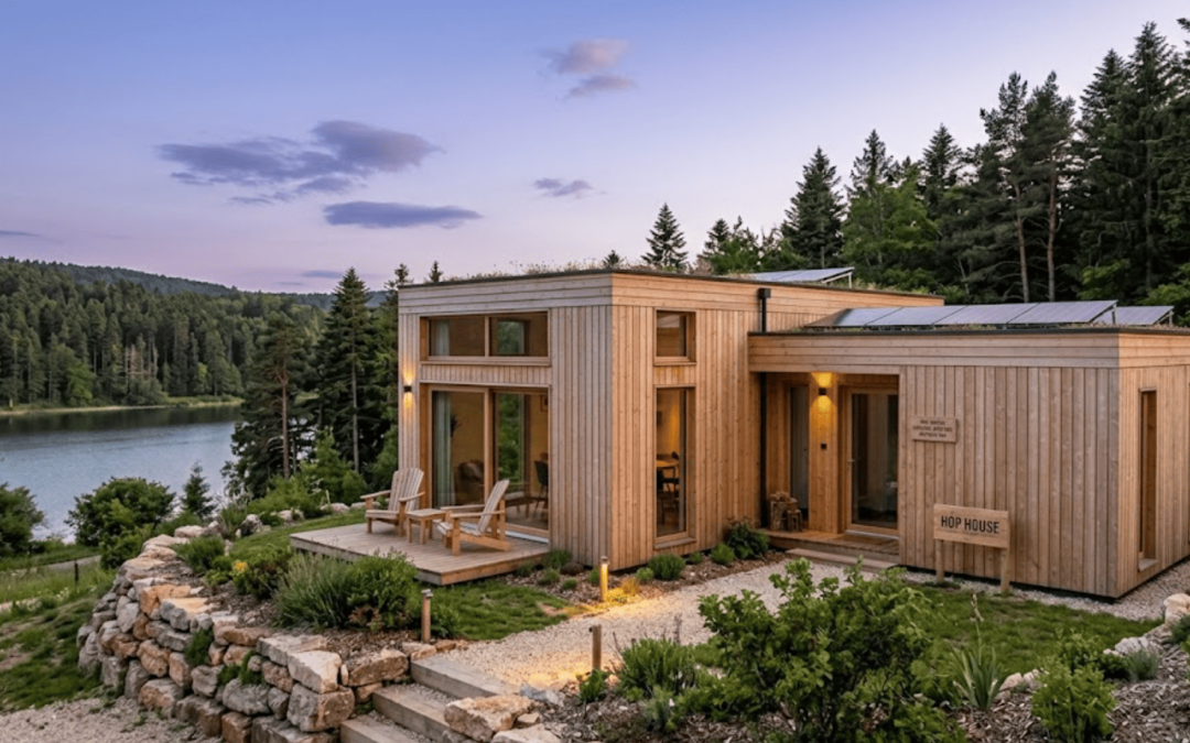 Maison bois écologique : la méthode Hop House pour construire en 2 mois
