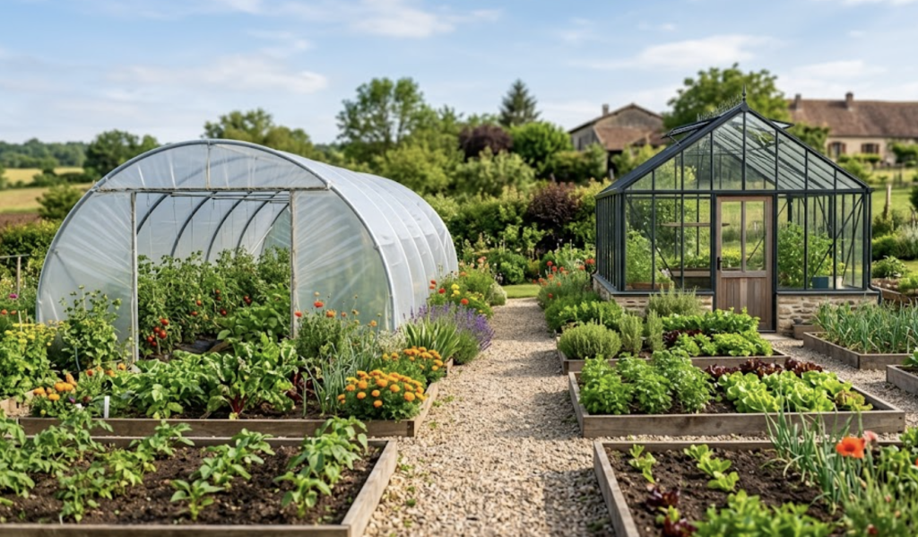 Serre tunnel vs serre rigide : quel modèle choisir pour son potager ?