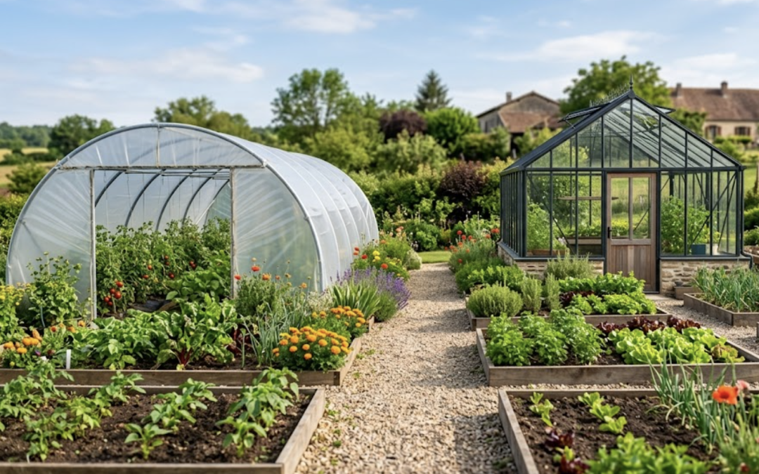Serre tunnel vs serre rigide : quel modèle choisir pour son potager ?