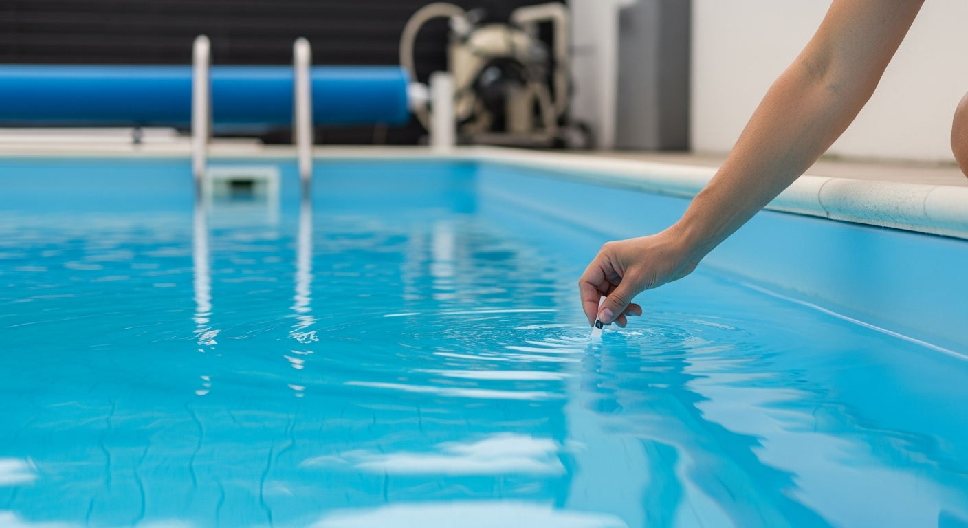 Piscine eau cristalline après traitement remède grand-mère test qualité