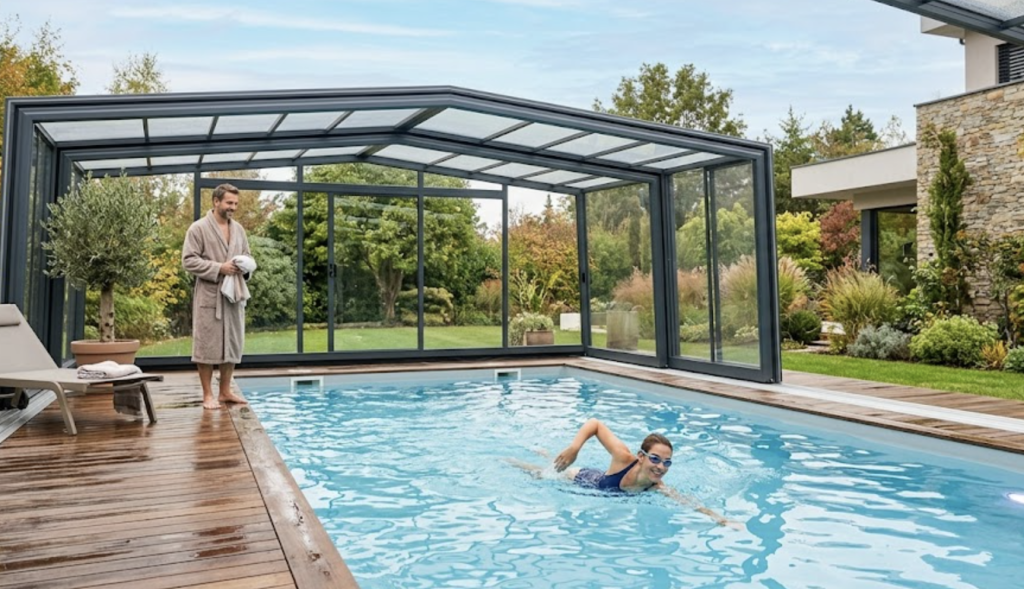 Abri de piscine : un équipement clé pour profiter de son bassin toute l’année