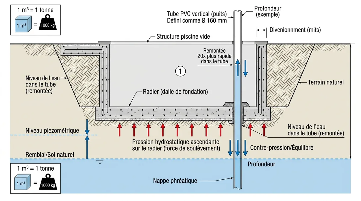 schema-puit-decompression-piscine-fonctionnement Puit de décompression piscine : définition, fonctionnement et budget