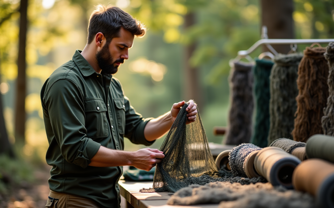 Comment bien choisir son filet de camouflage sur mesure : type, taille et couleur ?