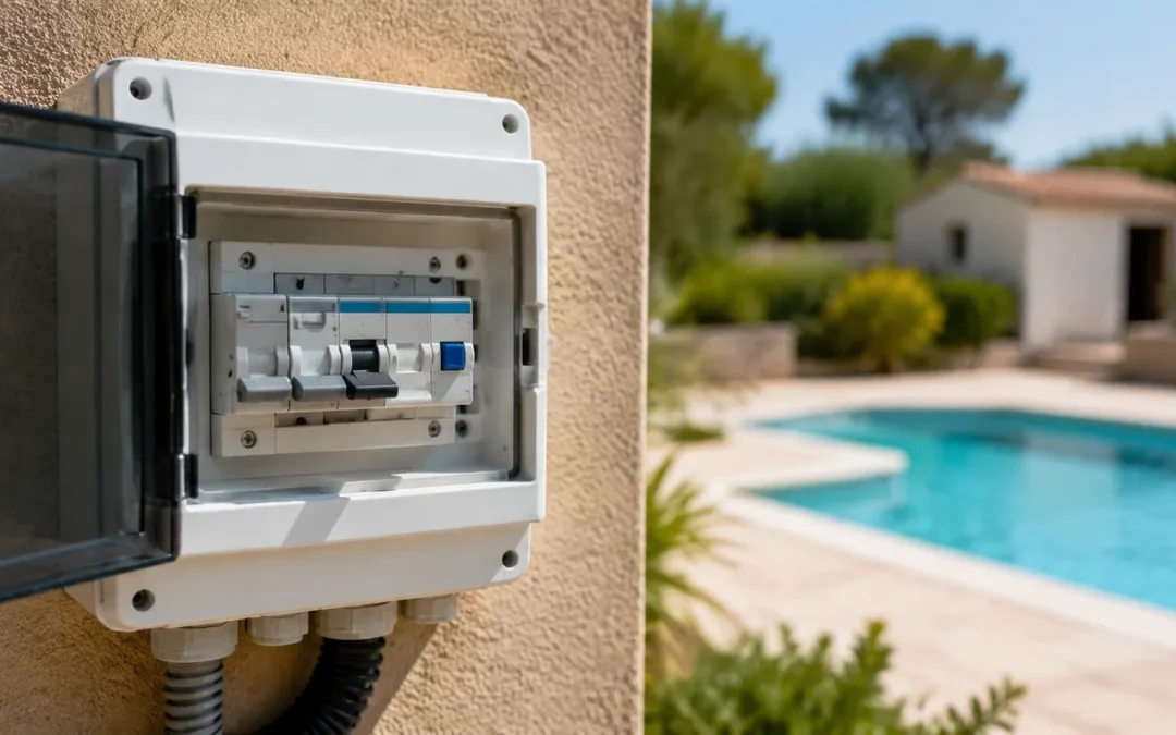 Disjoncteur différentiel type A ou AC pour piscine : interrupteur