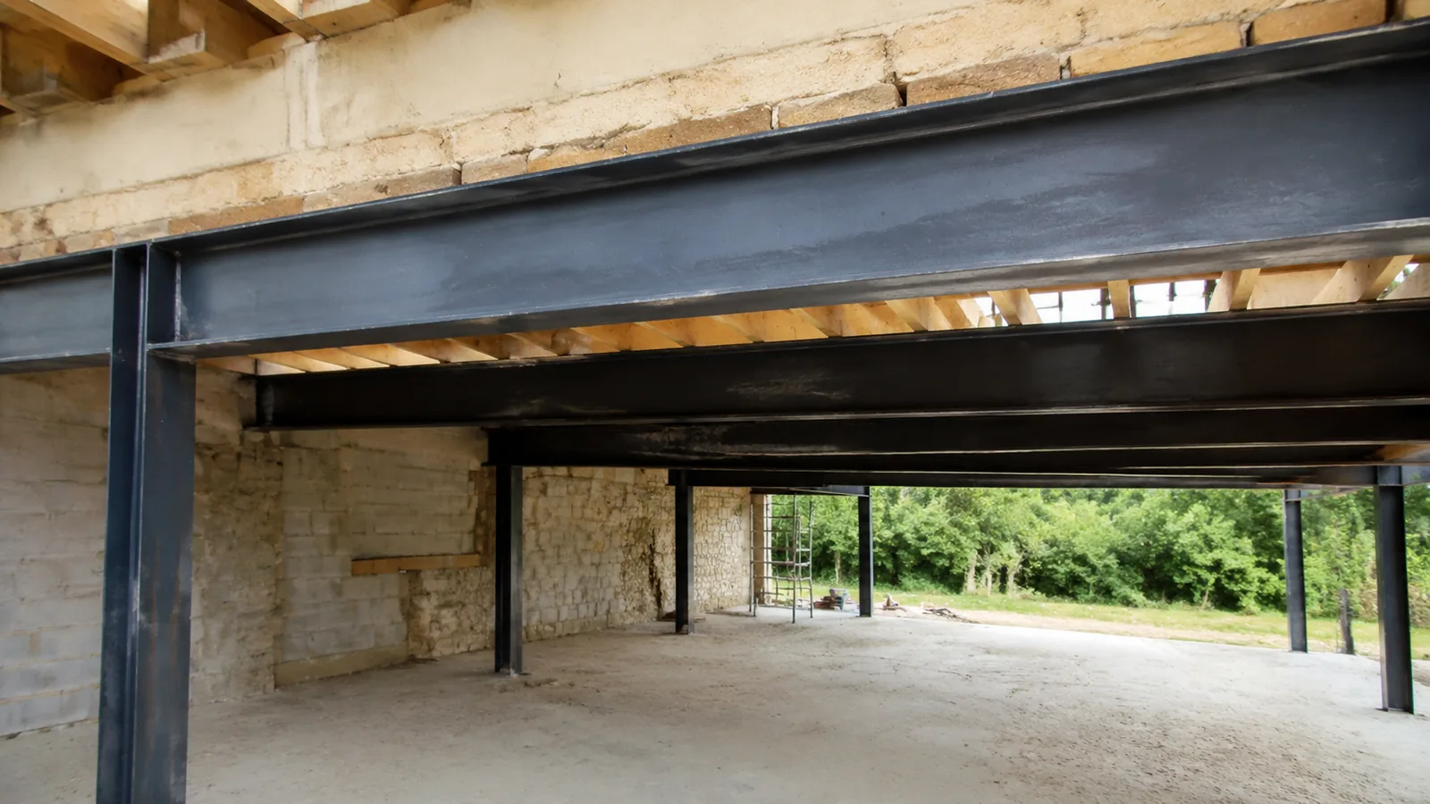 Linteau ou IPN : béton, acier, pose et choix