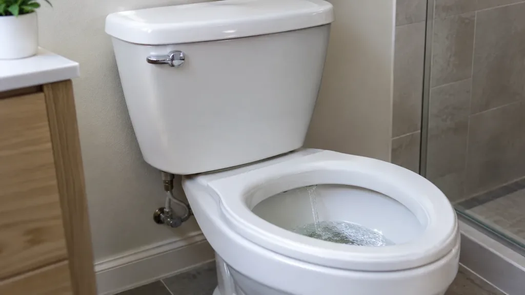 Chasse d’eau qui coule par intermittence : causes et réparation