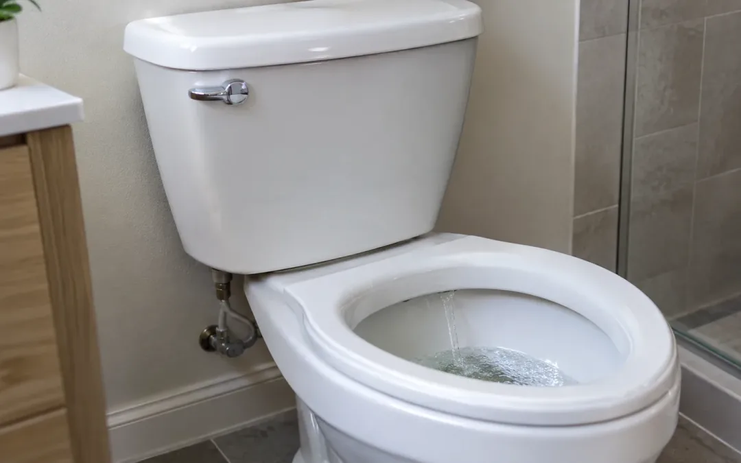 Chasse d’eau qui coule par intermittence : causes et réparation