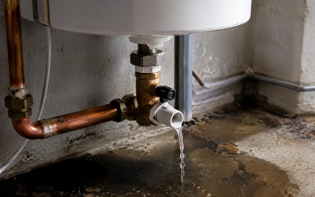 Comment arrêter un groupe de sécurité qui fuit sur un chauffe-eau