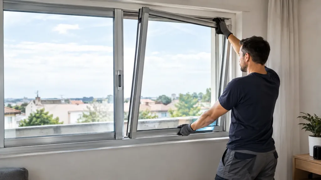 Comment demonter une fenetre coulissante pour la nettoyer
