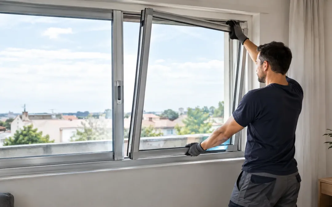 Comment demonter une fenetre coulissante pour la nettoyer