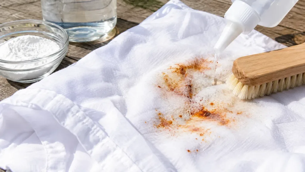 Comment enlever de la rouille sur du tissus : recette selon le tissu
