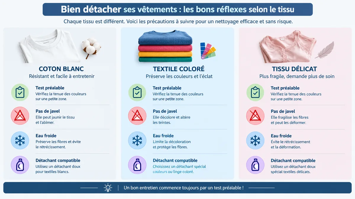 Comparatif des méthodes antirouille selon le tissu